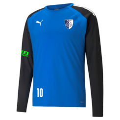Puma-teamLIGA Training Sweat 1. SC 1911 HEILIGENSTADT Electric Blue Lemonade | M