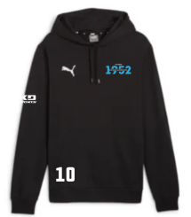 teamGOAL Casuals Hoody TSV Aufbau 1952 Heiligenstadt BLACK | M