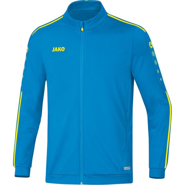 Polyesterjacke Striker 2.0 JAKO blau/neongelb | 4XL