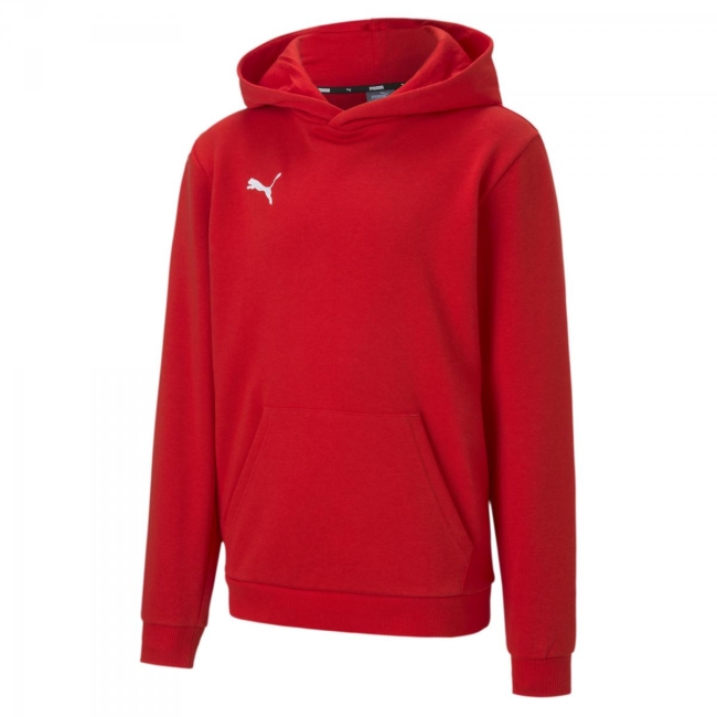 Puma-teamGOAL 23 Casuals Hoody Jr Puma Red | 176