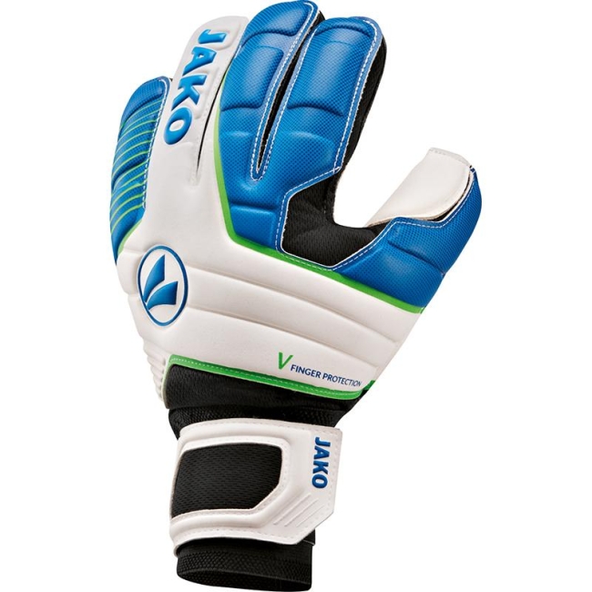 TW-Handschuh Champ Basic RC Protection weiß/JAKO blau/neongrün | 5