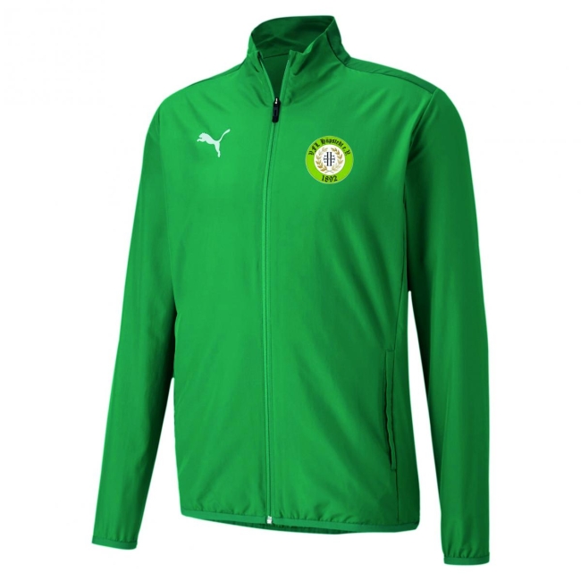 Puma-teamGOAL 23 Sideline Jacket VFL Hüpstedt 1892 Pepper Green-Power Green | XXL