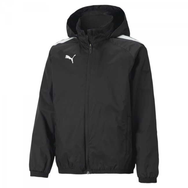 Puma-teamLIGA All Weather Jkt Jr Puma Black | 140