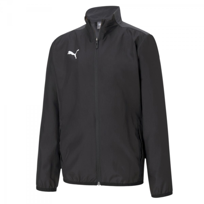 Puma-teamGOAL 23 Sideline Jkt Jr Puma Black-Asphalt | 164