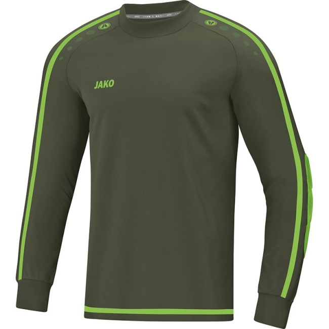 TW-Trikot Striker 2.0 khaki/neongrün | M