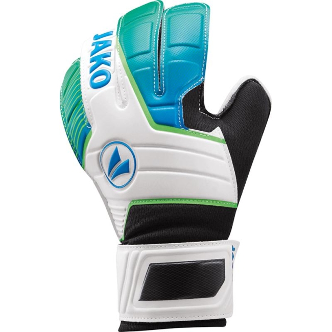 TW-Handschuh Champ Basic Junior RC weiß/JAKO blau/neongrün | 3