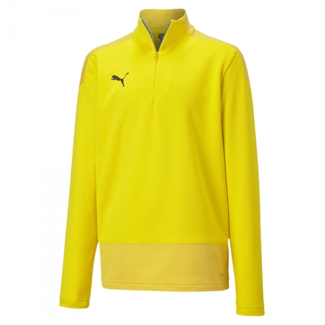 Puma-teamGOAL 23 TRG 1/4 Zip Jr Cyber Yellow-Spectra Yellow | 176