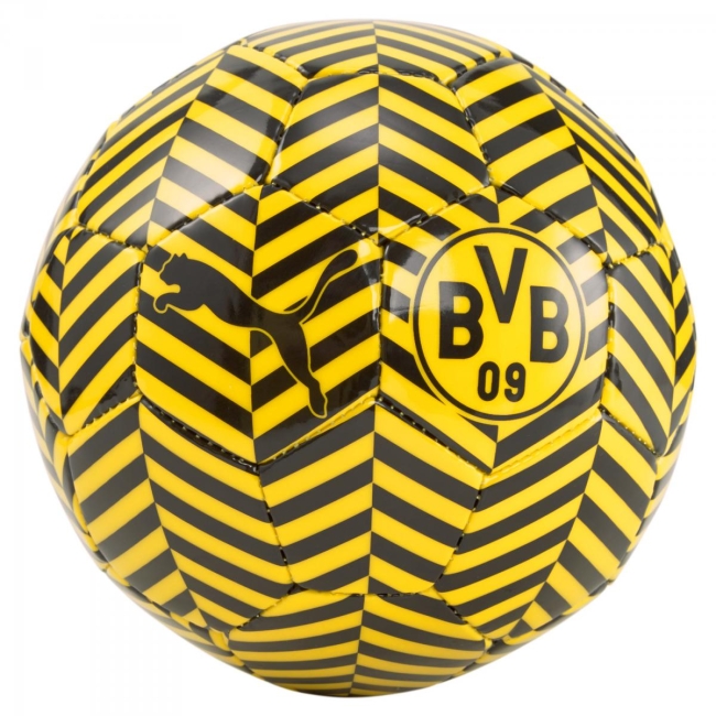 Puma-BVB ftblCORE Fan Ball Mini Puma Black-Cyber Yellow | MINI