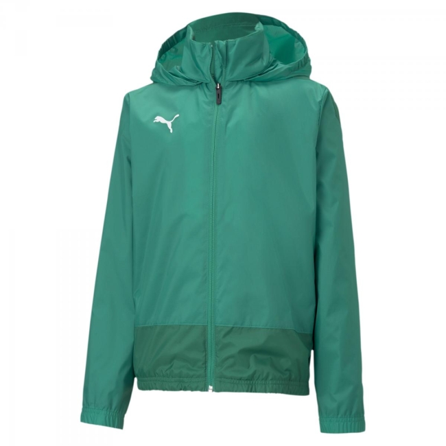 Puma-teamGOAL 23 TRG Rain Jkt Jr Pepper Green-Power Green | 140