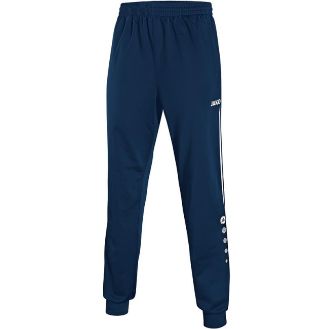 Polyesterhose Performance marine/weiß | 140