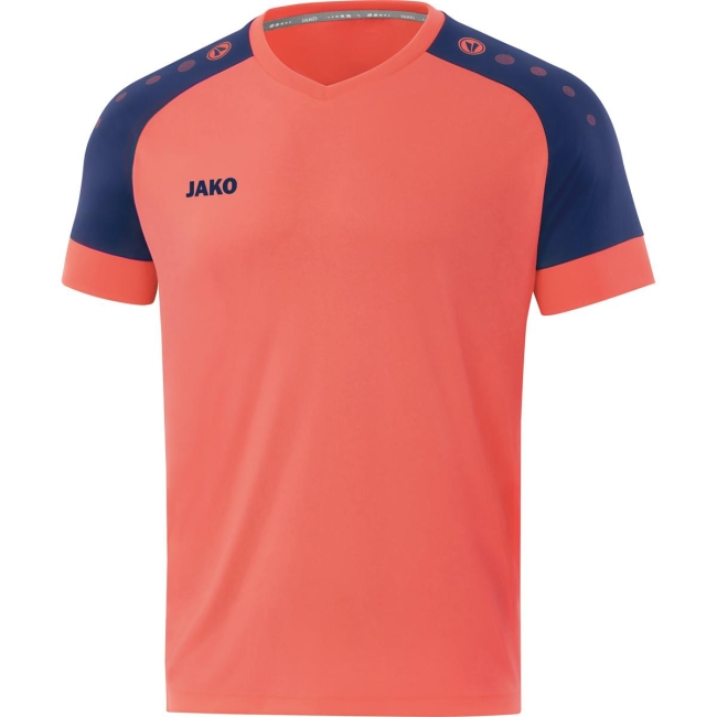 Trikot Champ 2.0 KA coral/navy | XXL