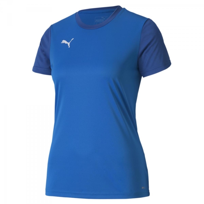 Puma-teamGOAL 23 Sideline Tee W Electric Blue-Team PowerBlue | S