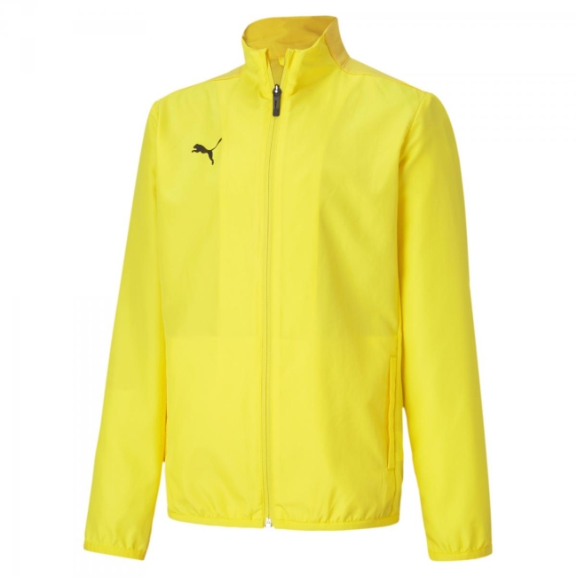 Puma-teamGOAL 23 Sideline Jkt Jr Cyber Yellow-Spectra Yellow | 152