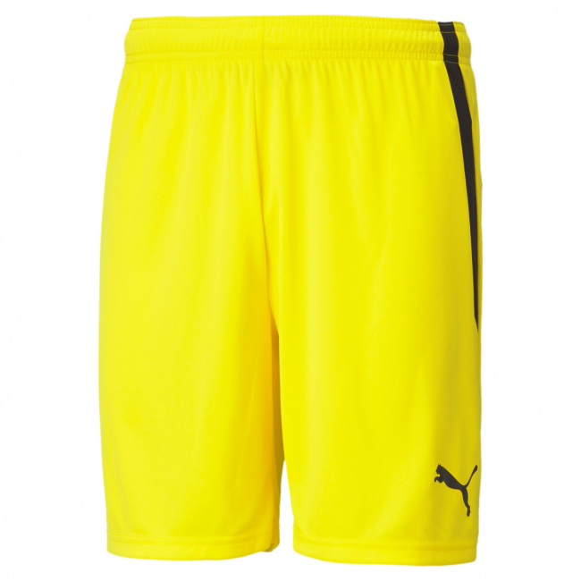 Puma-teamLIGA Shorts SV 1911 Dingelstädt Cyber Yellow-Puma Black | XXL