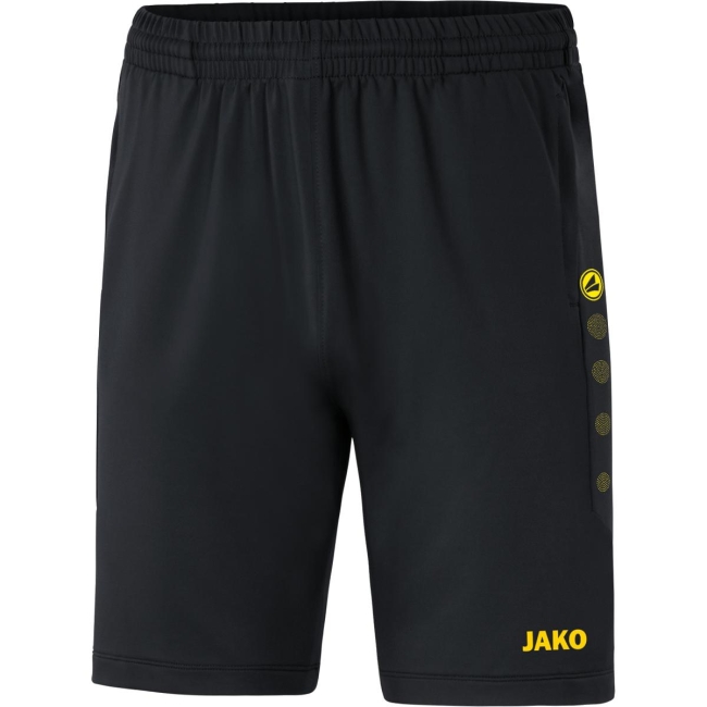 Trainingsshort Premium schwarz/citro | M