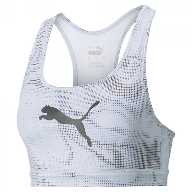 Puma-individualLIGA Sports Bra Puma Black-Harbor Mist | S