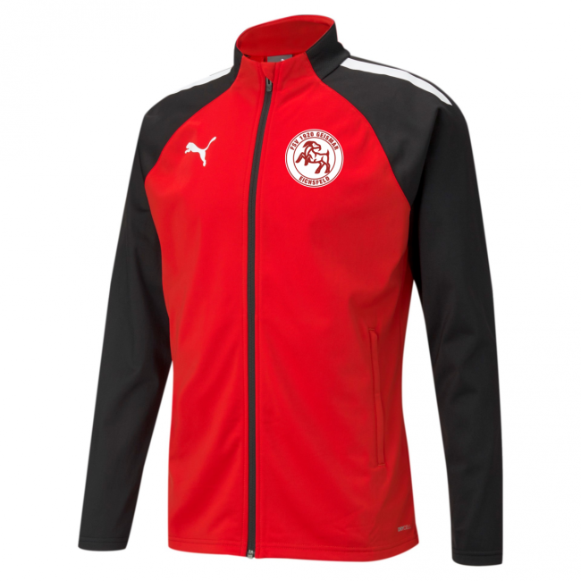 Puma-teamLIGA Training Jacket FSV 1920 Geismar Puma Red-Puma Black | S