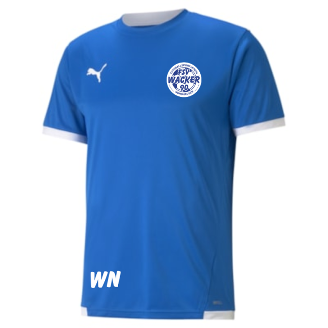 Puma-teamLIGA Jersey FSV Wacker 90 Nordhausen Electric Blue Lemonade | S