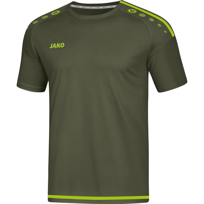 Trikot Striker 2.0 KA khaki/neongrün | 140