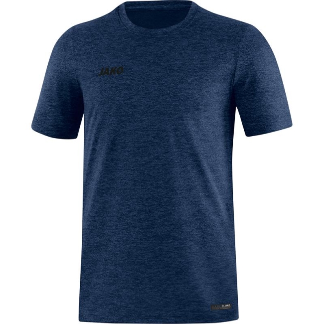 T-Shirt Premium Basics marine meliert | XL
