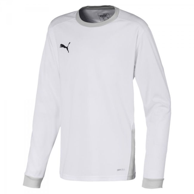 Puma-teamGOAL 23 Jersey LS jr Puma White-Gray Violet | 176