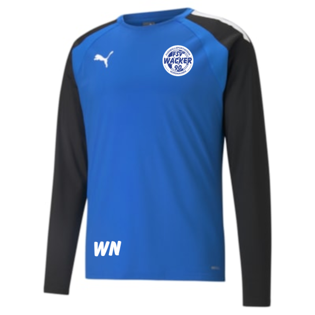 Puma-teamLIGA Training Sweat FSV Wacker 90 Nordhausen Electric Blue Lemonade | L
