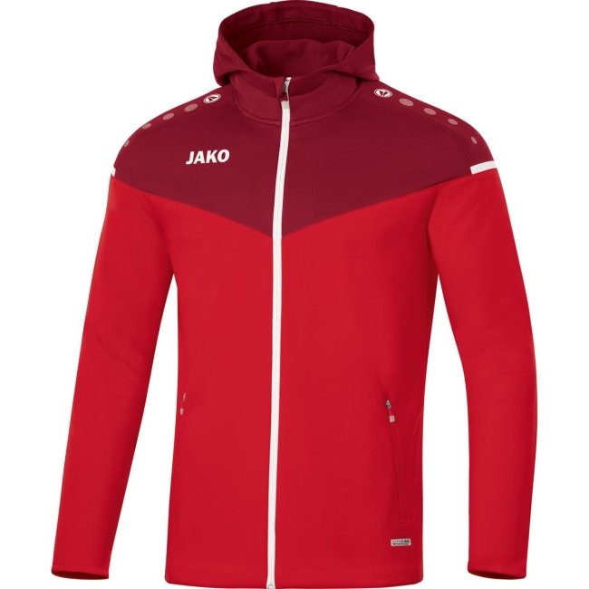 Kapuzenjacke Champ 2.0 rot/weinrot | 4XL