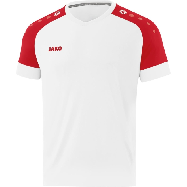 Trikot Champ 2.0 KA weiß/sportrot | XXL