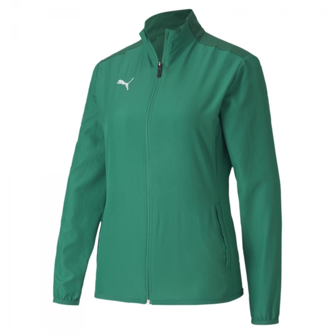 Puma-teamGOAL 23 Sideline Jkt W Pepper Green-Power Green | XL