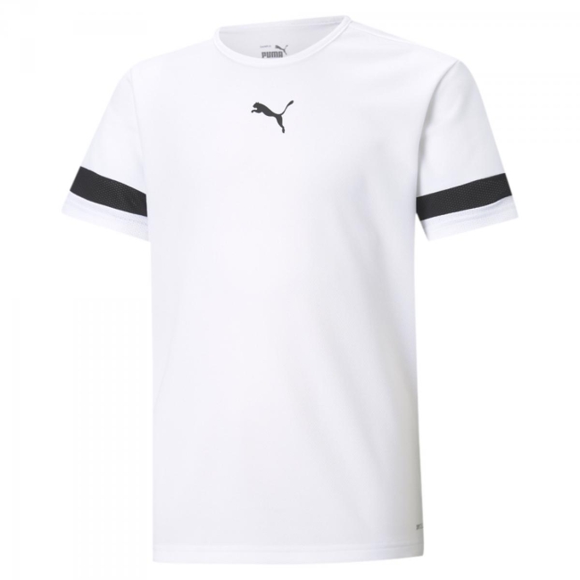 Puma-teamRISE Jersey Jr Puma White-Puma Black-White | 140