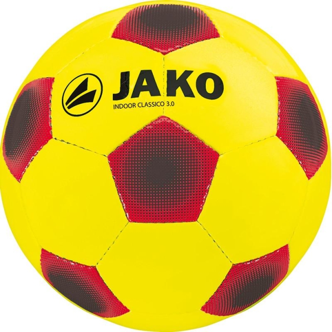 Ball Indoor Classico 3.0 32 Panel gelb/rot/schwarz | 5