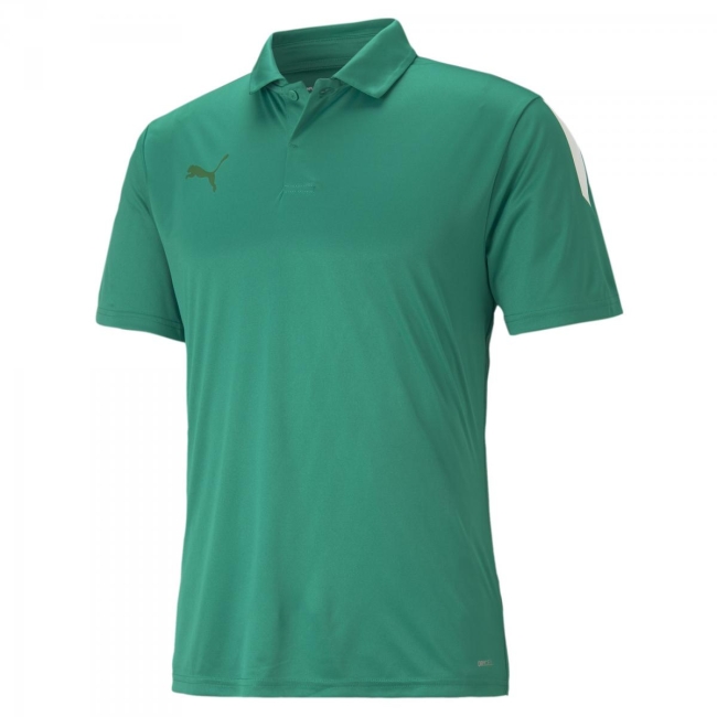 Puma-teamLIGA Sideline Polo Pepper Green-Puma White | 3XL