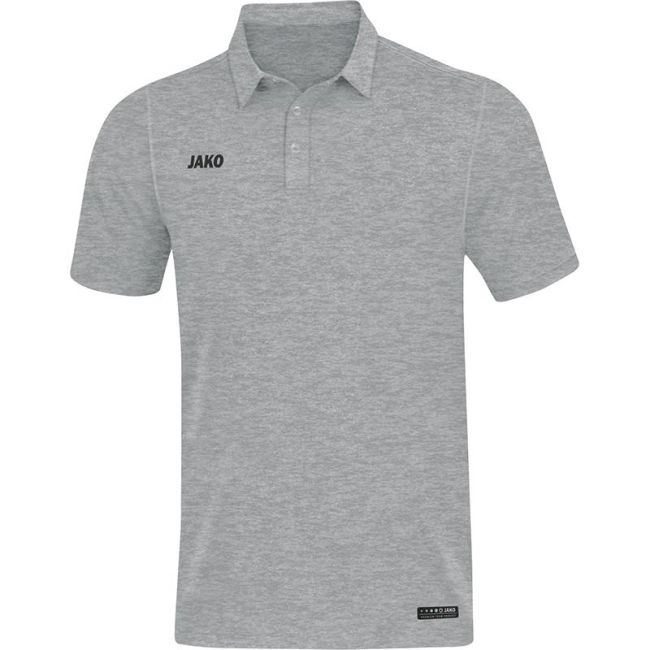 Polo Premium Basics grau meliert | XL