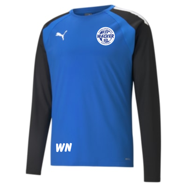 Puma-teamLIGA Training Sweat Jr FSV Wacker 90 Nordhausen Electric Blue Lemonade | 116